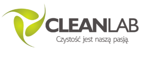 Cleanlab logo 2021r z napisem